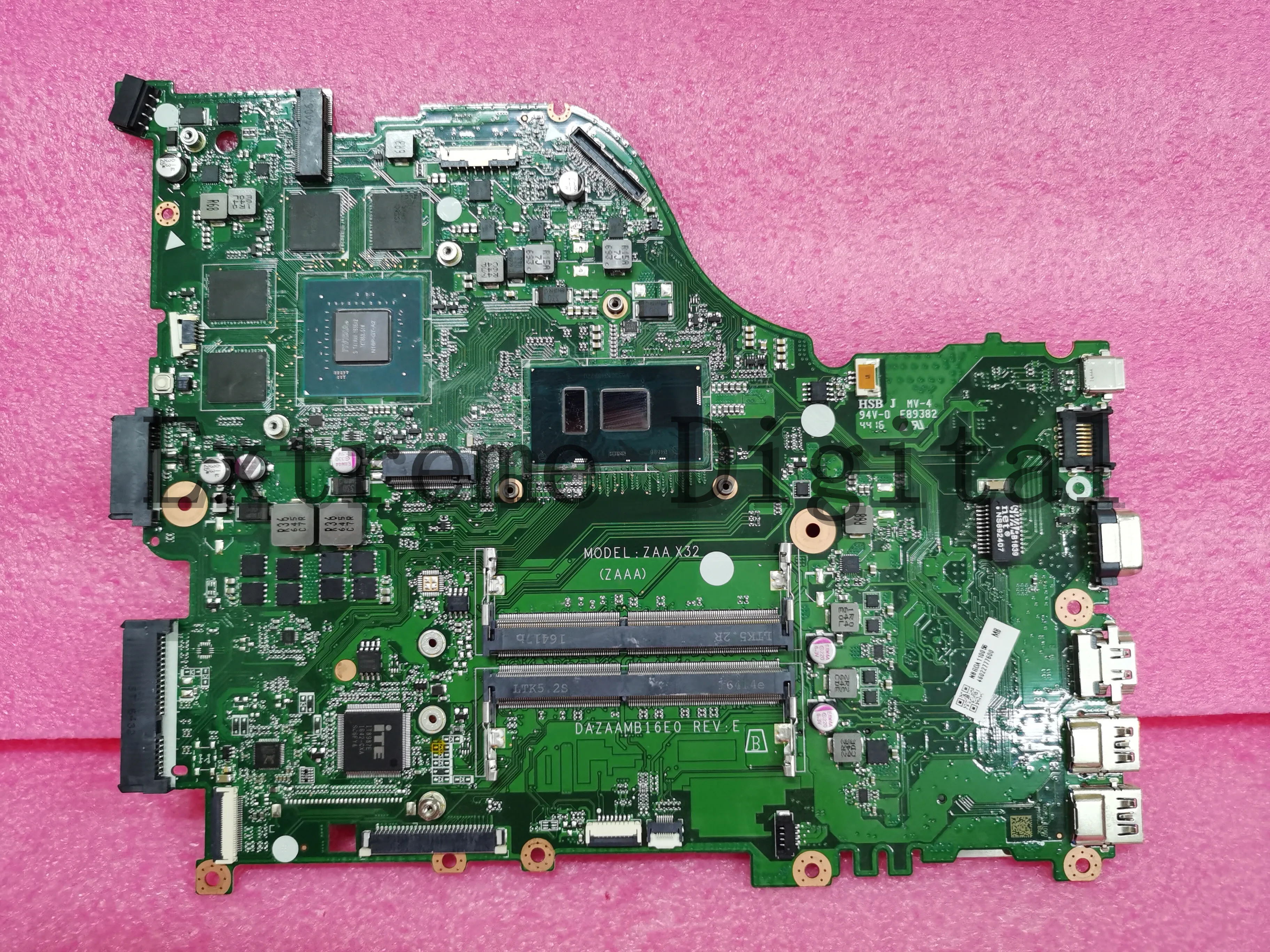 E5-575 материнская плата для ноутбука ACER Aspire E5-575G F5-573 E5-575TG ZAA DAZAAMB16E0 с i5-7200 Процессор