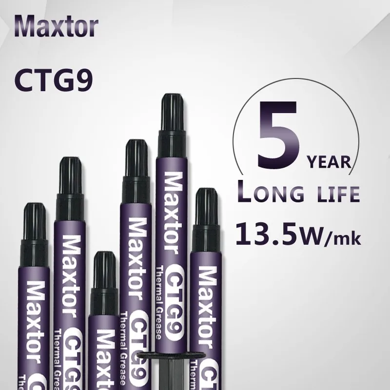 Maxtor CTG9 13.5W/mkThermal Paste Laptop PC Motherboard Desktop CPU GPU Cooler Heatsink