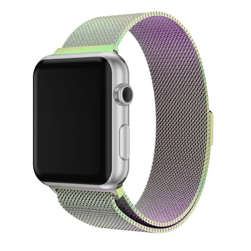 

High-quality Watchband Replacement, Milanese Stainless Steel Metal Watches Strap For Apple Watch 4/3/2/1!