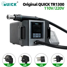

QUICK TR1300A 1300W Heat Gun Nozzle 110V 220V Hot Air Blower Welding Solder Station 100 To 500 Temperature Adjustable Home
