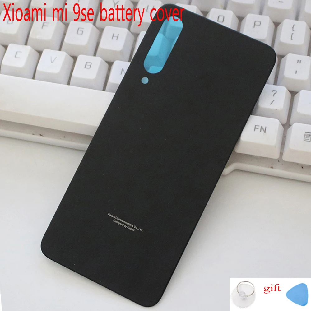 Стеклянная крышка аккумулятора для Xiaomi Mi 9 SE замена корпуса запасные части 3 м