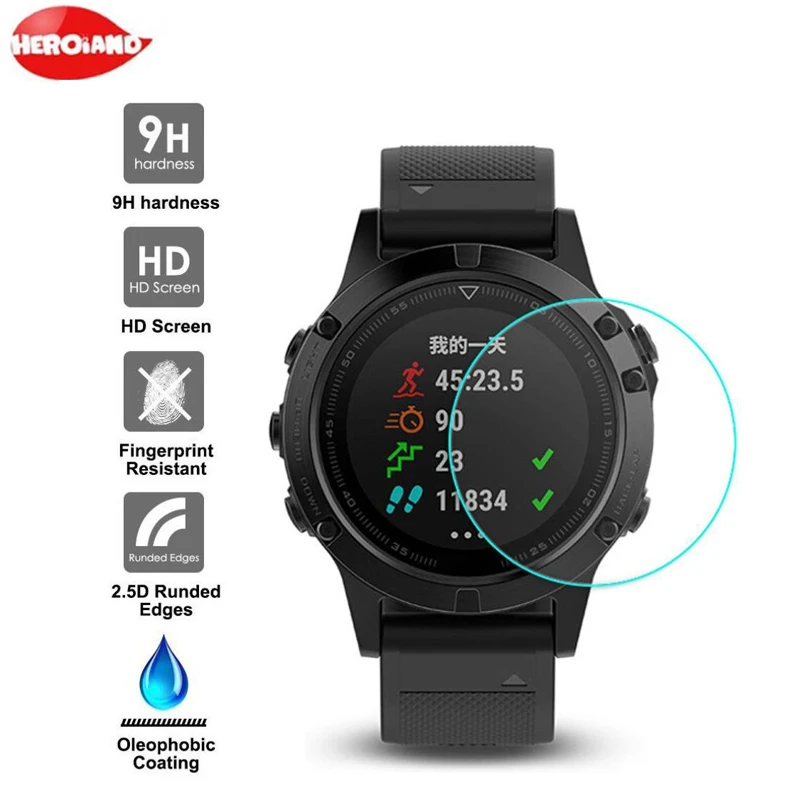 Прозрачная защитная пленка для Garmin Fenix 5X изысканный мягкий чехол защитный 5 X/5X Plus