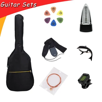 

Guitar Accessories Guitar Sets with Guitar Bag Strings Capo Tuner Picks Metronome for Stringed Instruments GP115