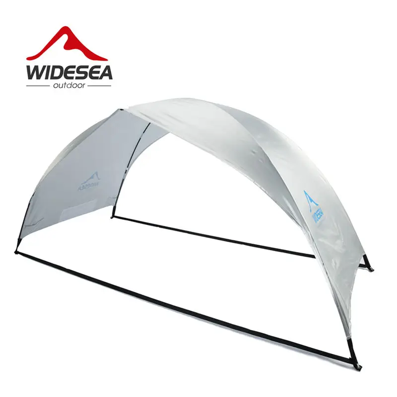 

Widesea beach tent awning 2-3 person beach sunshade awning quick open 90% UV-protective awning tent for camping fishing
