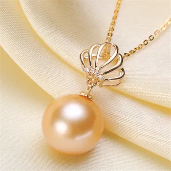 

18karat gold pendant clasp connector,bead caps with peg for half drilled beads pendant necklace diy no pearl no chain