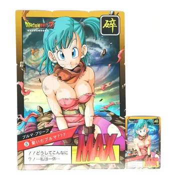 

10pcs Super Dragon Ball Z 9IN1 Bulma Heroes Battle Card Vegeta Game Collection Cards