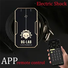 2020 pilot aplikacji sterowania Electro Shock medyczne tematyczne BDSM niewolnik kara elektroniczny stymulator zabawy dla dorosłych Sex zabawki dla kobiet mężczyzn
