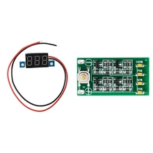Fashionmini – voltmètre numérique à affichage LED, 3.3 30V avec 3S 11.1V, Module indicateur de capacité de batterie au Lithium