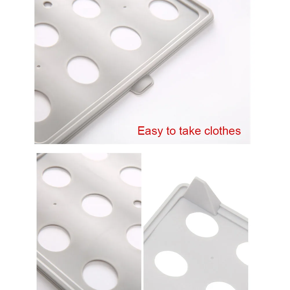 1/2/5pcs Multifunctional Plastic Laundry Storage Fold Board Clothing Shelf Stacked Board Tools SP99