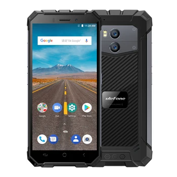 

Ulefone Armor X Waterproof IP68 Smartphone 5.5" HD + 18:9 Quad Core Android 8.1 2GB+16GB 13MP NFC 5500mAh Wireless Charge Phone