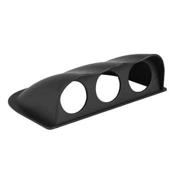 

New 2 Inch 52mm Car Triple Dash Gauge Meter Pod 3 Hole Dashboard Mount Holder Black