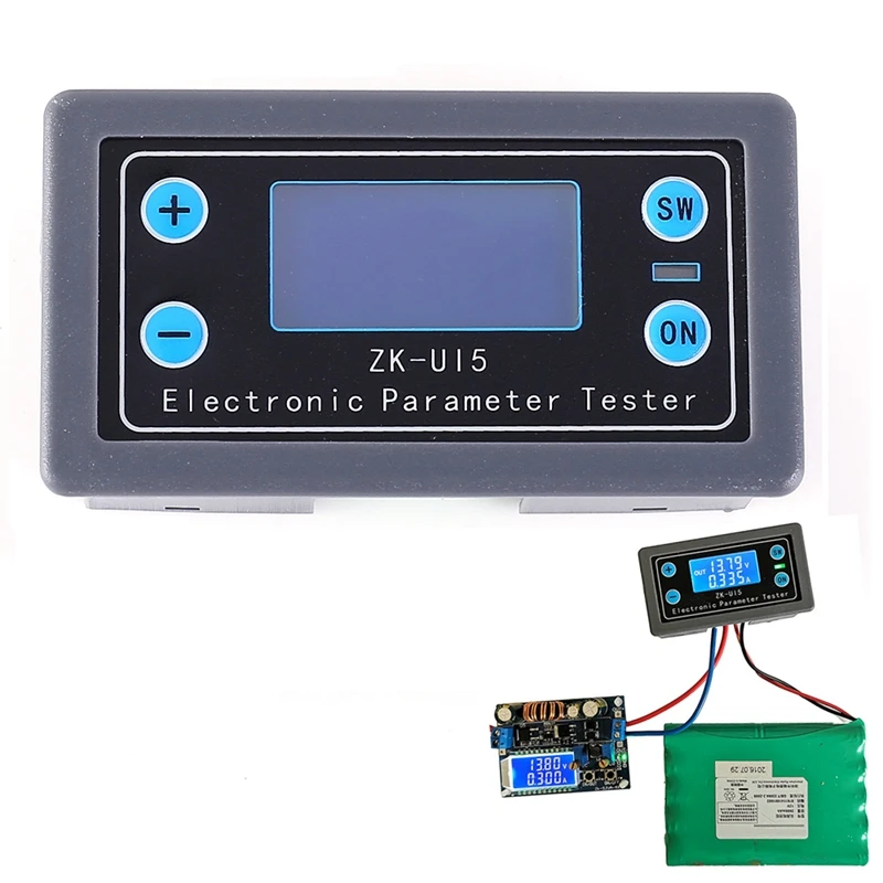 Dc5-38V Вольтметр Амперметр электронный датчик нагрузки зарядное устройство тестер мощность измеритель заряда контроллер разряда