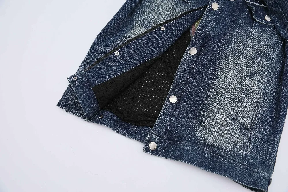 FREE YOGIN Motorcycle jeans Jacket a5