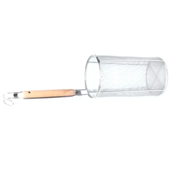 

LBER Large Colander Mala Tang Rice Noodle Noodle Powder Fence Steel Plate Hot and Sour Powder Leak Net Rice Colander