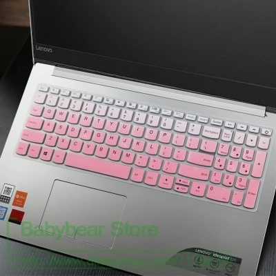 Для lenovo Ideapad L340 S145 S340 15 15iwl 15ast 15api 15igm 15iil 15irh 15,6 дюйма Силиконовая клавиатура для ноутбука Защитная крышка - Цвет: fadepink