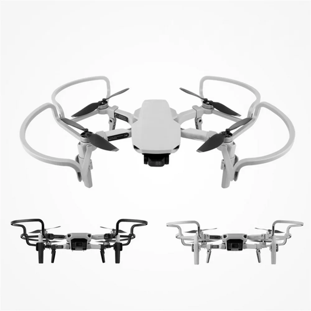 Buy Lightweight Propeller Guards with Landing Gears for DJI Mavic Mini Drone Spare Parts Quick Release Propeller Cover Accessories