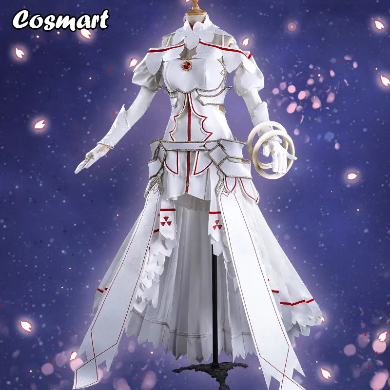 

Anime Alicization Sword Art Online SAO Yuuki Asuna Cosplay Costume Uniform Dress Halloween For Women Free Shipping New