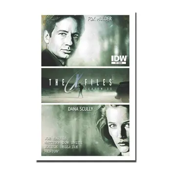 

The x files TV season 3 Silk Fabric Wall Poster Art Decor Sticker Bright