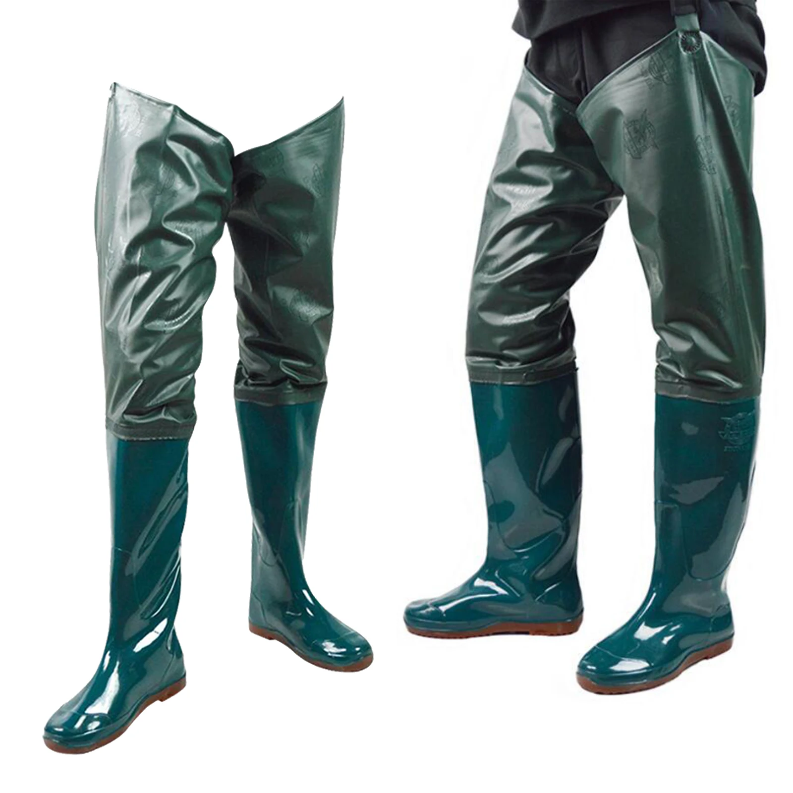 Lightweight Waterproof Unisex Fishing Hip Waders 2