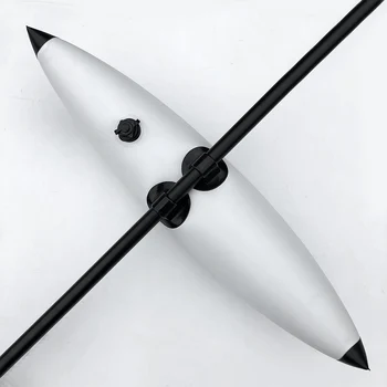 

Kayak Fishing 2Pcs Floating Inflatable Outrigger/Stabilizer, 2 Track Adapter