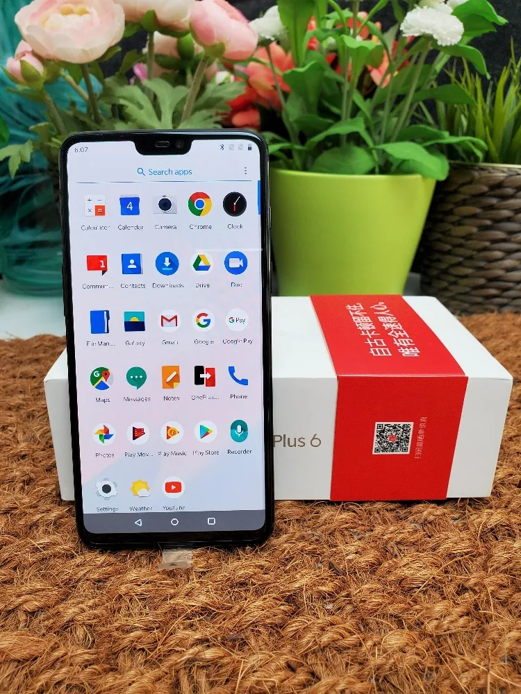 CN Version Global ROM Oneplus 6 8GB 256GB Snapdragon 845 Octa Core AI Dual Camera 20MP+16MP Face ID Unlock Android 8 Smartphone top oneplus phones