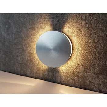 

Aluminum round LED lamp to illuminate the steps of the stairs 3W warm white