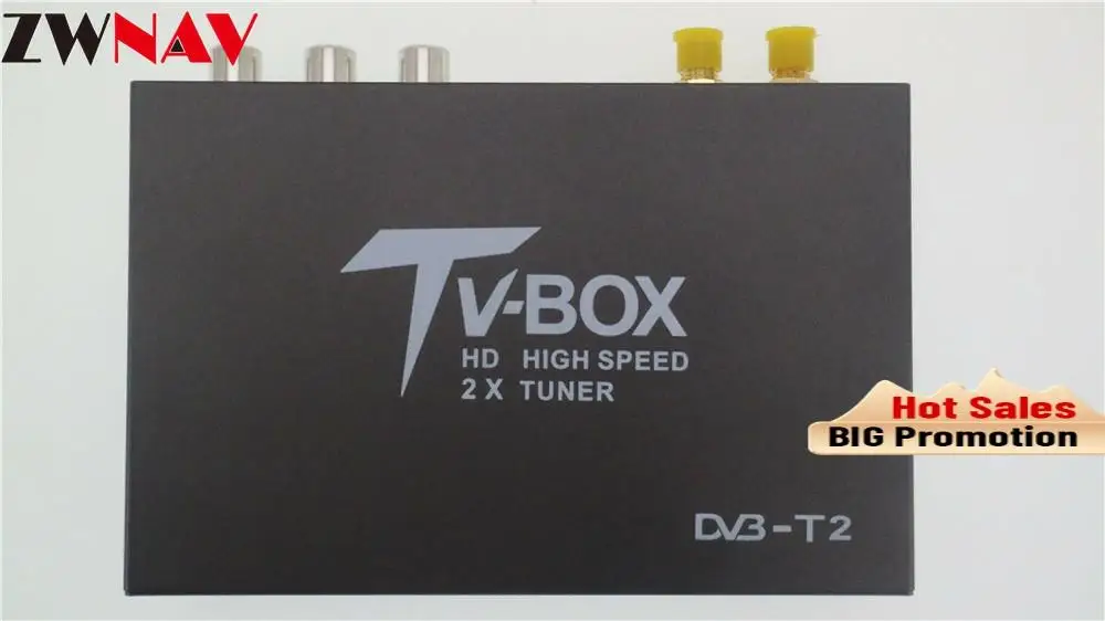 Автомобиль DVB-T2 мобильный цифровой ТВ-тюнер приемник для России Таиланд Колумбия