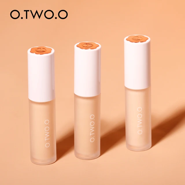O.TWO.O Liquid Concealer Makeup Cream Long Lasting Moisturizing Pore Cover Concealer Full Coverage Smooth Oil Control Cosmetics 6