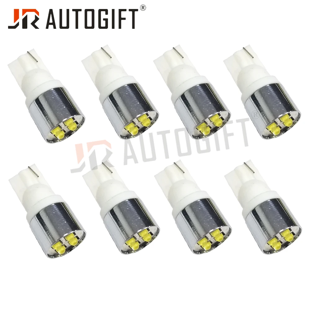 50 шт. супер яркий T10 4SMD светодиодный свет 2525 DC12V-24V высокой мощности сигнальный свет обратный свет номерной знак свет боковой свет