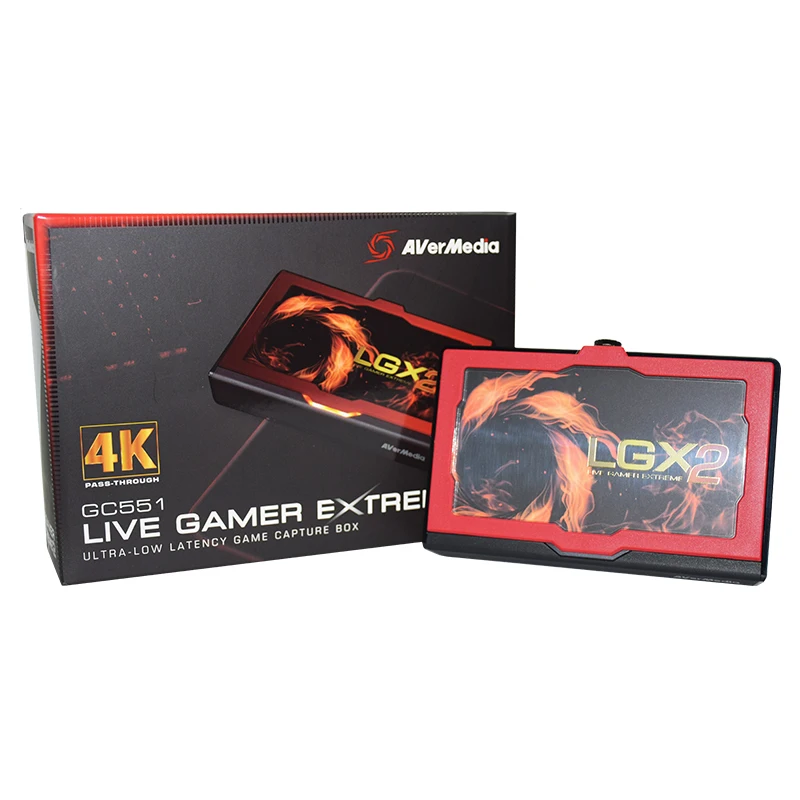 

GC551 HD 4K Capture Card DV SLR PS4 Game Live Box 1080P GC550 Upgrade