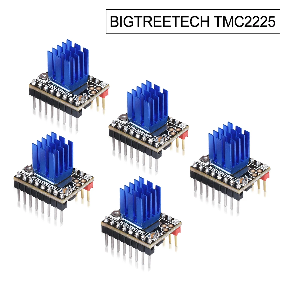 BIGTREETECH TMC2225 V1.0 Драйвер шагового двигателя UART 2A части 3d принтера VS TMC2208 TMC2209 TMC2130 TMC5160 для SKR V1.3 mini E3