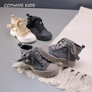 

Kids Boots Shoes 2019 Autumn Girls Fashion High Top Breathable Shoe Boys Black Sports Sneakers Children Casual Trainers FH2548