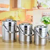 Large Capacity Insulated thermos Lunch Box Stainless Steel Thermal Food Container Adult Picnic Bento Box Portable Lunchbox ► Photo 2/6