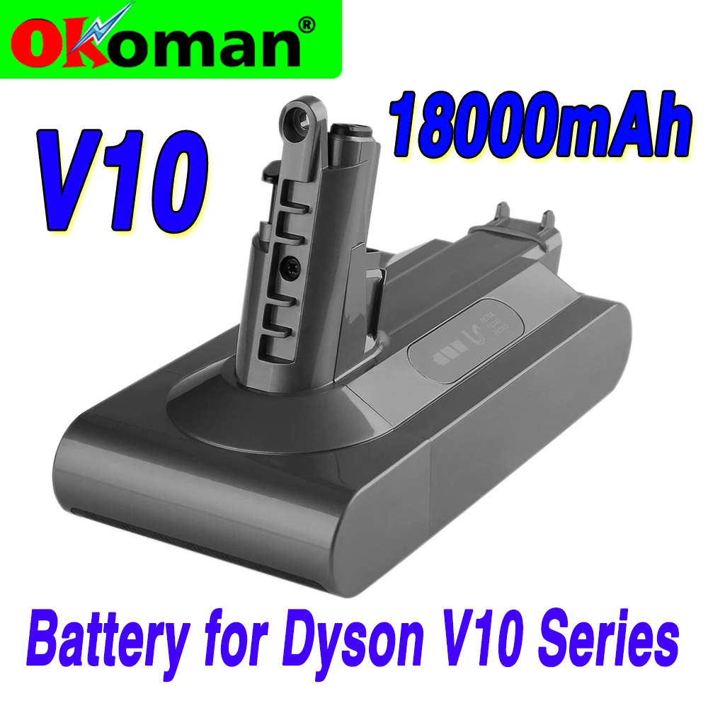 Original V10 Replacement Battery 25.2V 18Ah Lithium Rechargeable