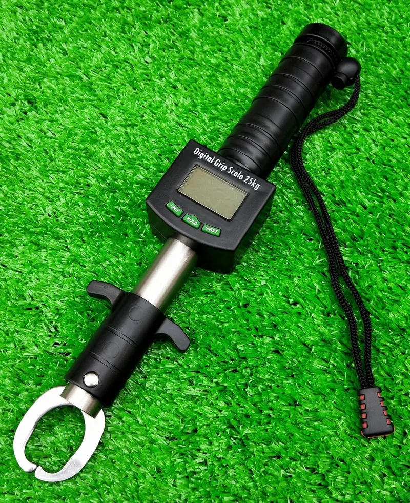

Control Fish Clamp Device Lures Stainless Steel Fishing Lip Grip Holder Grabber Pliers with Weight Scale Ruler Tool Tackle New