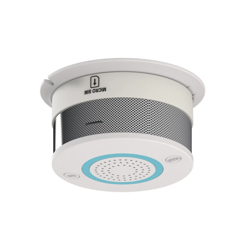 

Factory Price WIFI APP Fire Smoke & Temperature Sensor Smart Wireless Smoke Temperature Detector Alarm