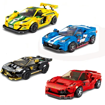 

NEW Technic Speed Champion Building Nlocks Nricks Race F8 Tributolys Supercar Car Model Creator Toys Gift Lepinglys