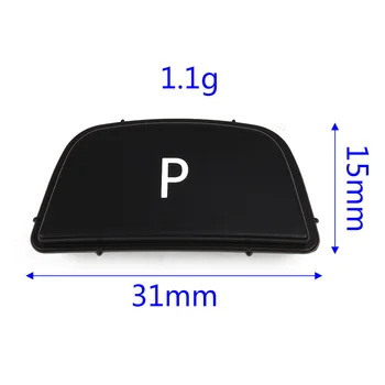 

Gear P Button Cover Shift Knob P Button Cover Black 31*15(mm) High quality