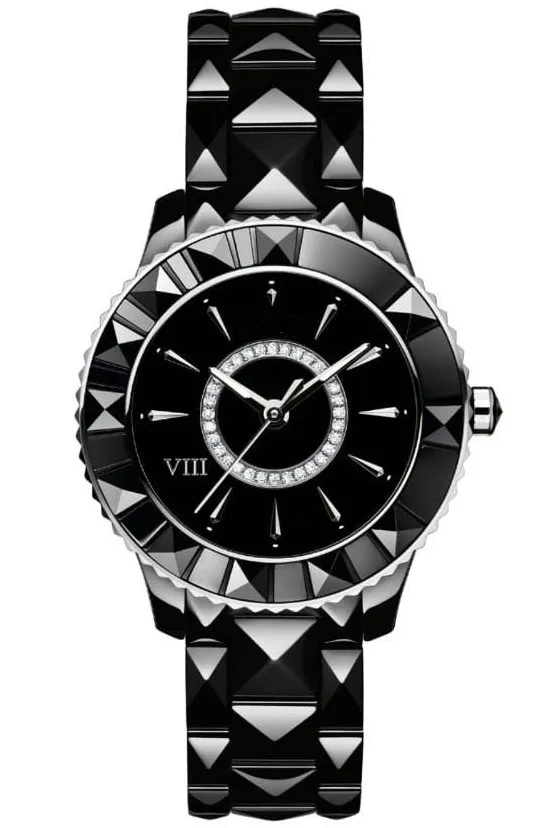 

Luxury Brand New Men Women Watches Ceramic high-grade quartz VIII Black White Ceramica fashion lovers Diamond Sport Limited