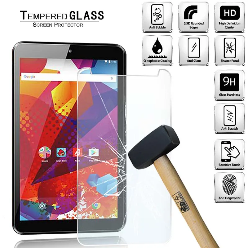 

Tablet Tempered Glass Screen Protector Cover for Argos Alba 7 Inch Android Tablet PC Anti-Screen Breakage Tempered Film