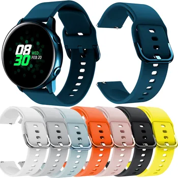 

Galaxy watch active strap For Samsung Gear Sport/42mm amazfit bip strap 20mm watch band correa pulseira bracelet belt watchband