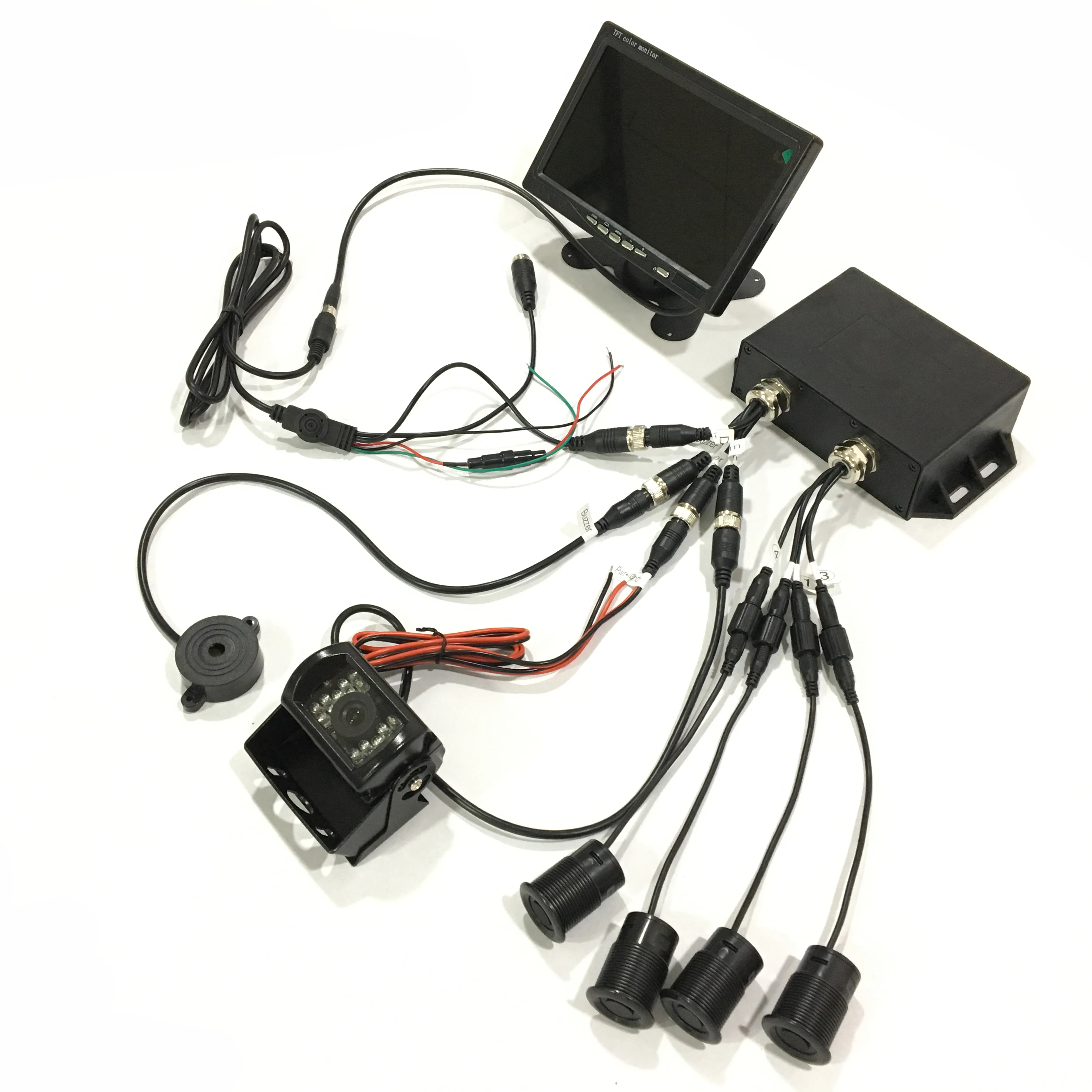 

Wireless Vehicle Truck Backup Camera and Monitor Infrared Night Vision Rear View Camera