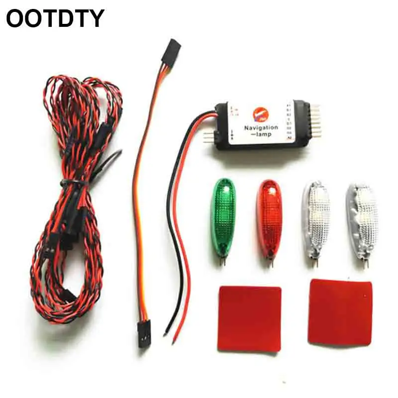 

Intelligent Navigation Light Red Green White LED for RC Helicopter Fixed Wing
