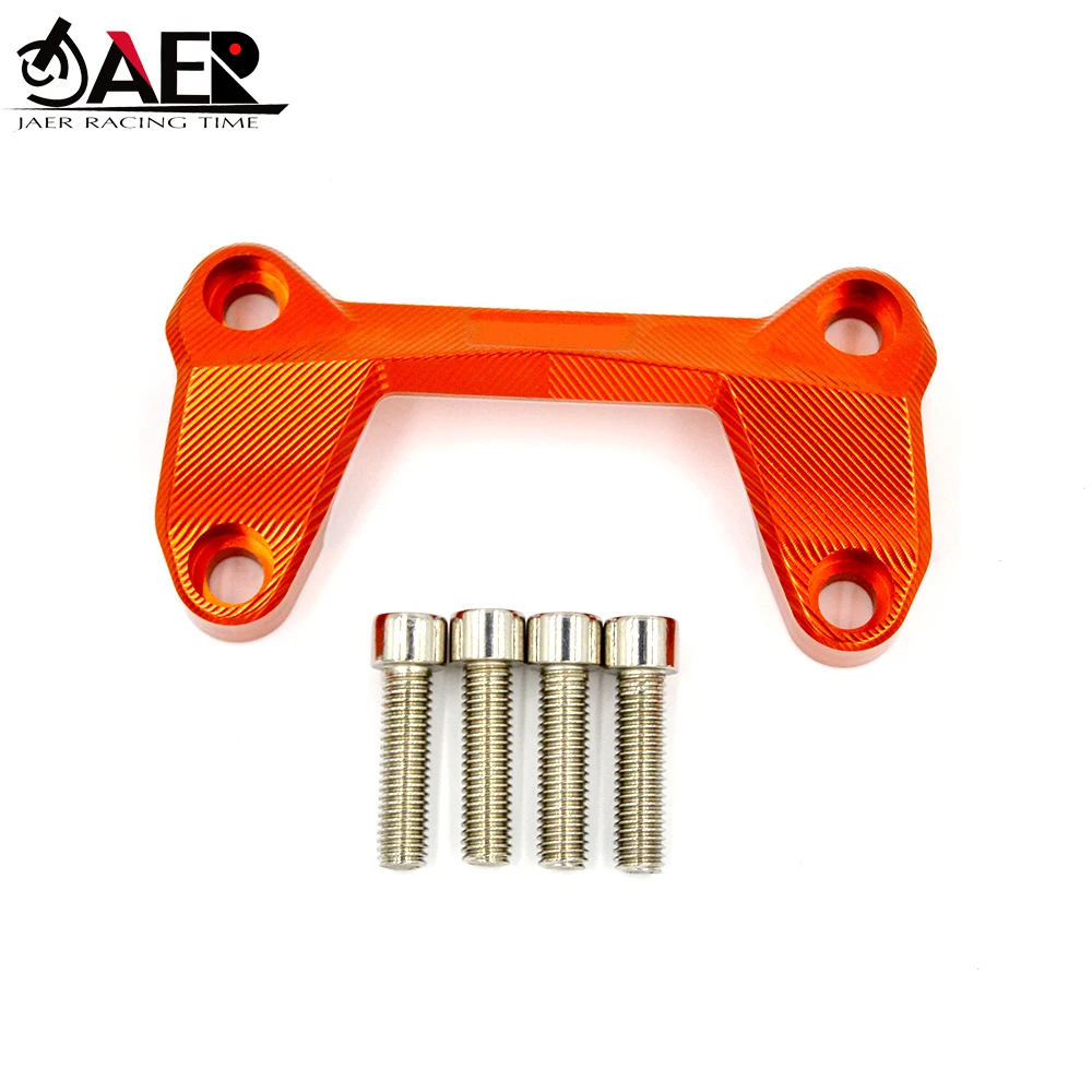JAER Мотоцикл CNC алюминиевый руль стояки Верхняя Крышка зажим для KTM DUKE 125 200 390 весь