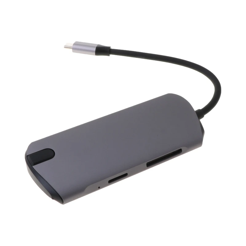 

6-in-1 USB Hub Type C to USB 3.0 Power Adapter Usb C Splitter HUB Adapter