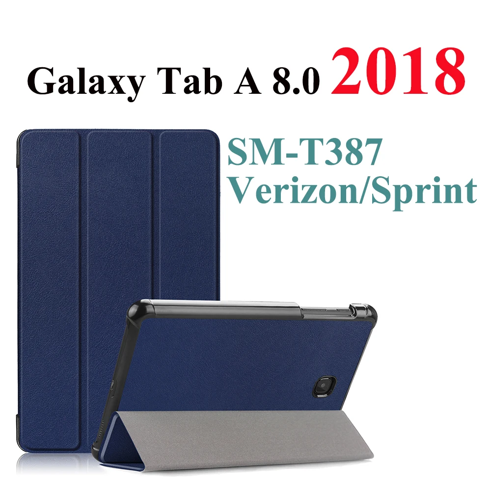 TAB A 8.0 2018-Blue Чехол для планшета для samsung Galaxy Tab A 8,0 чехол для SM-T290 T295 P200 P205 T387V T380 T385 T350 T355 - Цвет: TAB A 8.0 2018-Blue