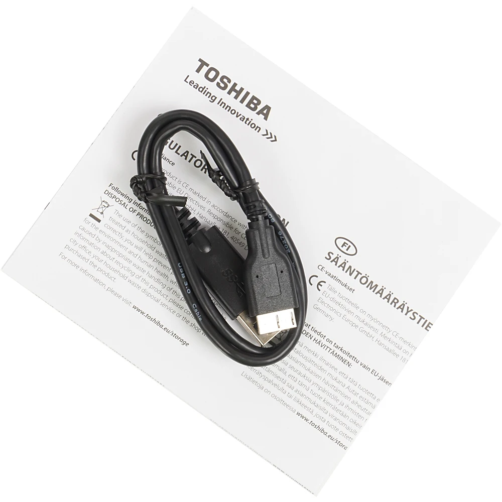 Жесткий диск Toshiba USB 3.0 1Tb HDTB410EK3AA Canvio Basics 2.5" черный