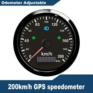 Eling Universal Gps Speedometer 0-125/160/200(km/h/mph) For Car Motorcycle  Total Mileage Adjustable 3 3/8 9-32v With Backlight - Speedometers -  AliExpress