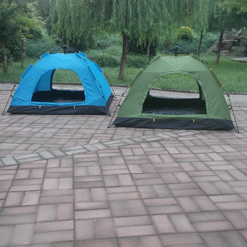 

3-4 People-Automatic Single Layer Tent Easy-to-put-up Tent Outdoor Camping Home Casual Tent