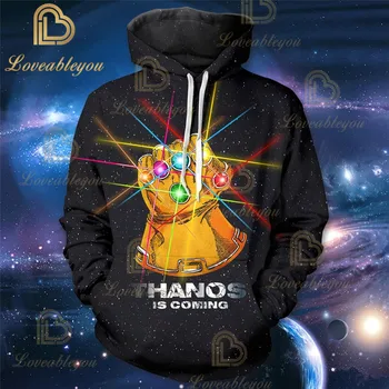 

War Thanos Cosplay halloween costume Men and Women Tops Coat 3D Print Streetwear Sweatshirt
